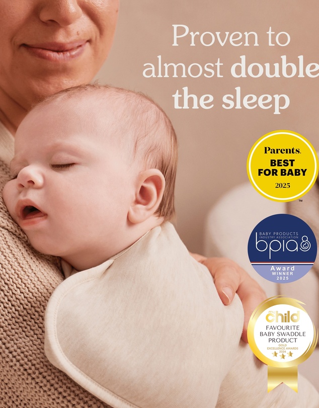 Love to Dream - Swaddle Up™ 3.5T Quilted Stretch Cotton Oatmeal