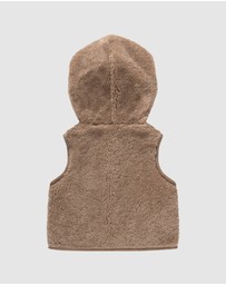 Kynd Baby - Sherpa Vest in Mocha