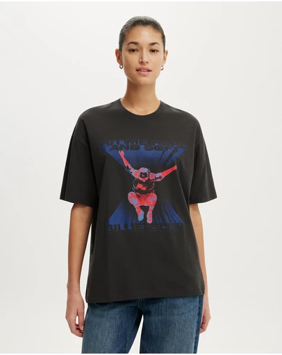 Cotton On - The Lcn Music Boxy Graphic Tee