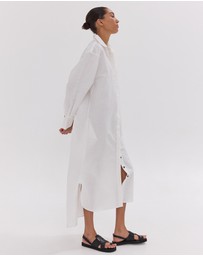 Cloth & Co. - The Shirt Dress | White
