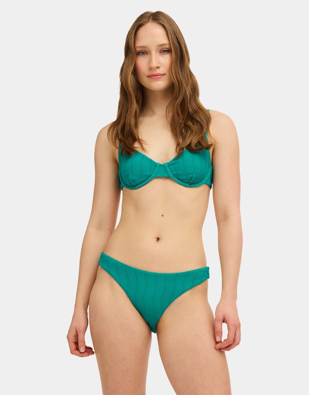 RVCA - Womens Chevy Grooves Medium French Bikini Bottom