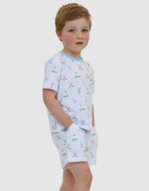 Sant And Abel - Kids Golf Short PJ Set