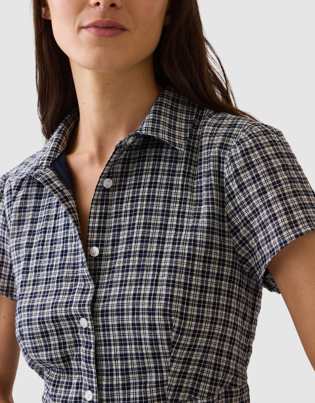 GAP - SS Mini Empire Shirtdress