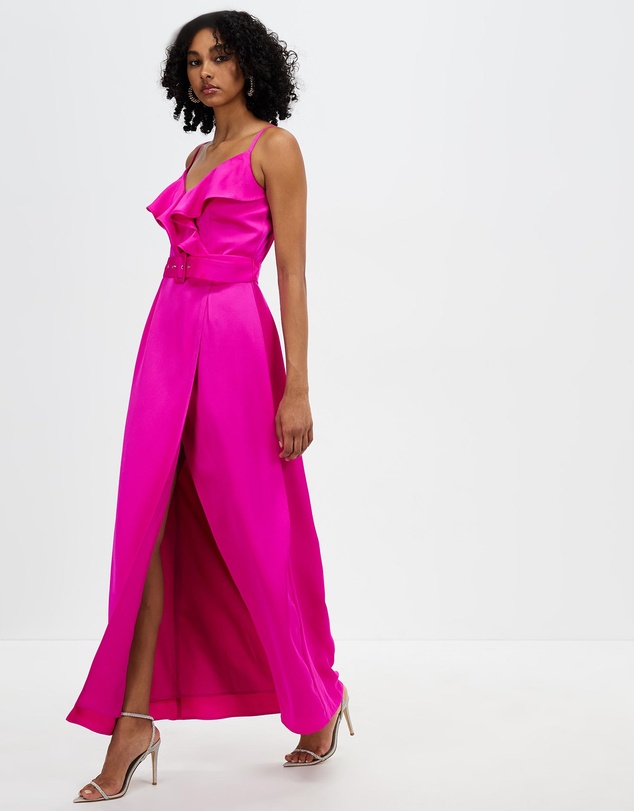 Honey and Beau - Euphoric Frill Maxi Dress