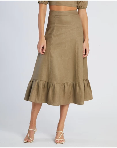 Amelius - Violetta Linen Skirt