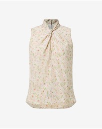Forcast - Indy Twist Floral Top