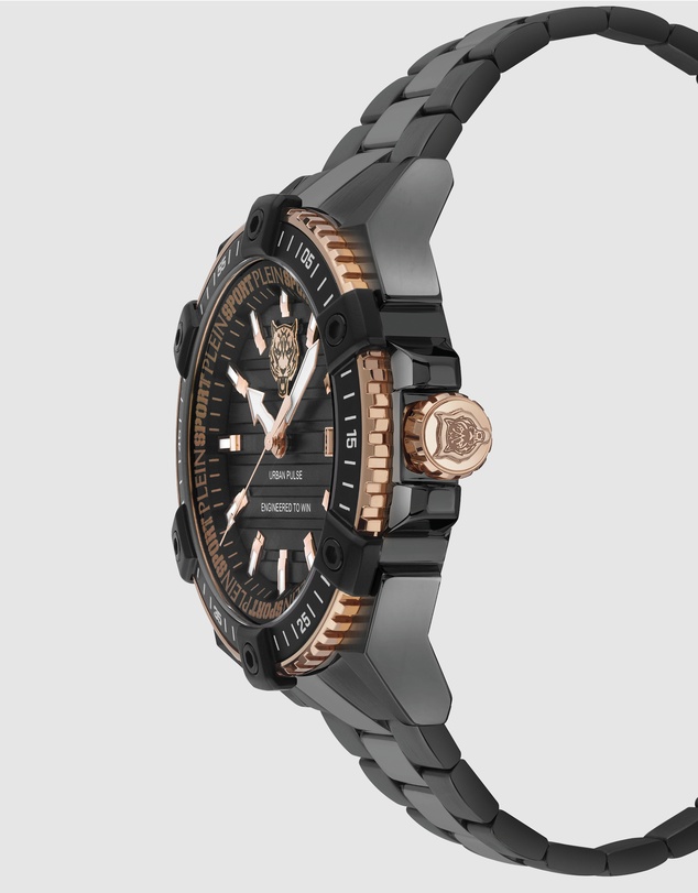 Plein Sport - PLEIN URBAN PULSE 47mm Black dial and Black bracelet