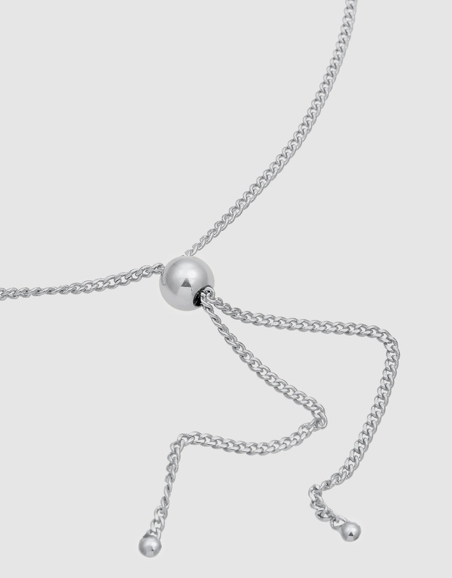 Elli Jewelry - Curb Chain Bracelet in 925 Silver
