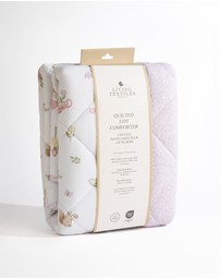 Living Textiles - Reversible Quilted Cot Comforter - Whimsical Wonderland