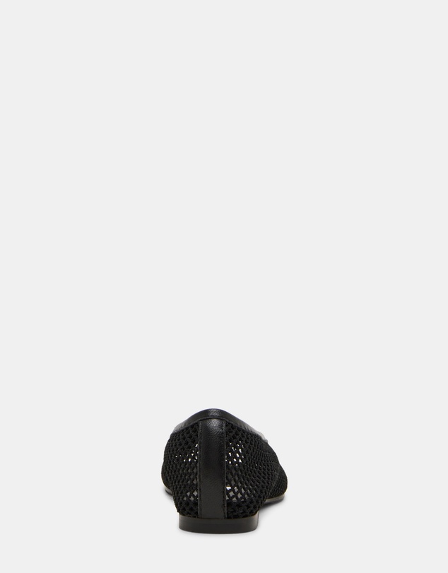 Steve Madden - Calico-Mesh Black Flats
