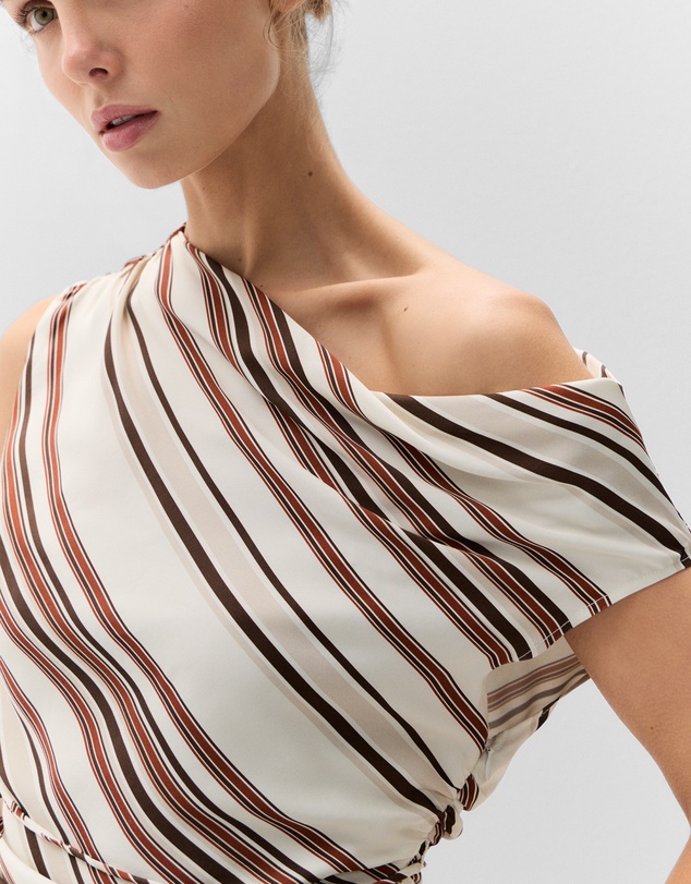UNISON - Drape Off Shoulder Top
