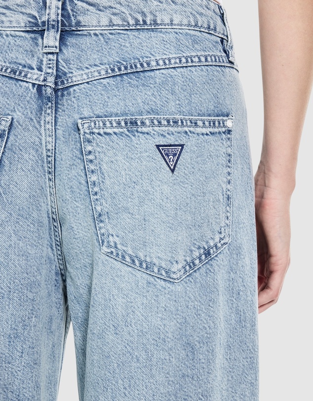 GUESS - Mid-Rise Bellflower Wide Leg Jeans