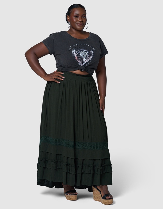 The Poetic Gypsy - Frontier Maxi Skirt