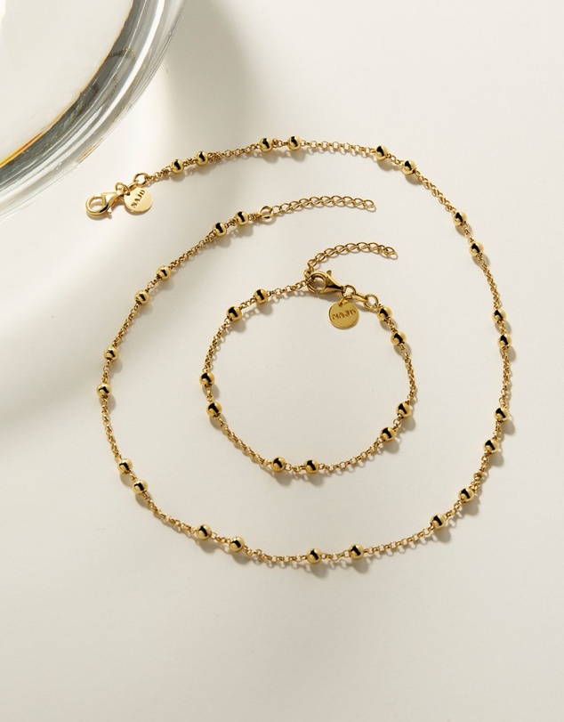 Najo - Mattina Yellow Gold Anklet
