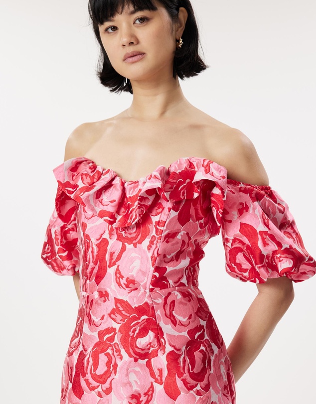 Romance by Honey and Beau - Kiara Off Shoulder Dress