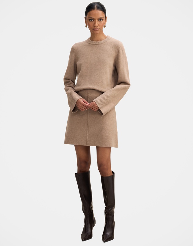 Forever New Petite - Natalie Petite Knitted Mini Skirt