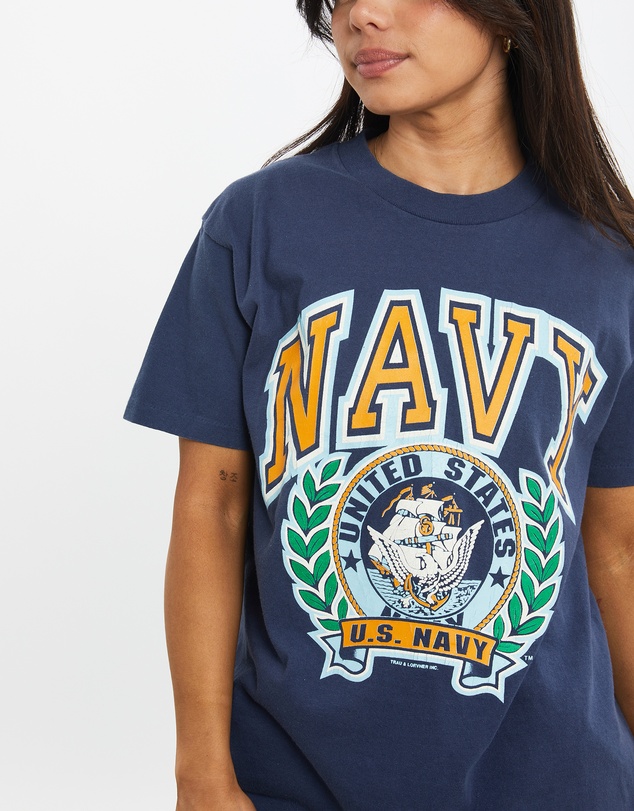 Vintage by The Real Deal - Pre Loved - 90s United States Navy Tee