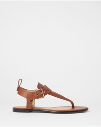 & Other Stories - Ankle-Strap Leather Sandals