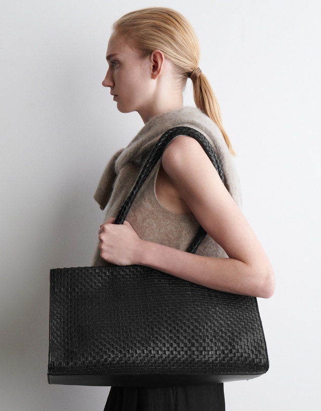 COS - Gallery Hand-Woven Tote Bag