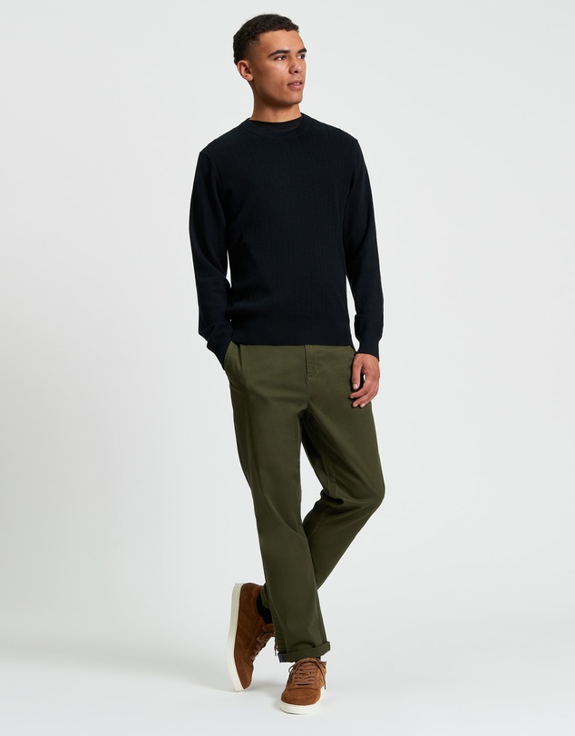 Ben Sherman - Textured Front Crew