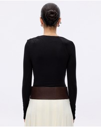 Minima Esenciales - Sienna Draped Bodysuit