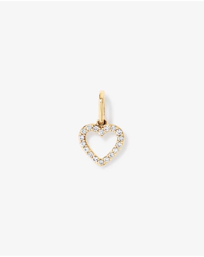 Michael Hill - 0.10TW Diamond Heart Pendant in 10kt Gold