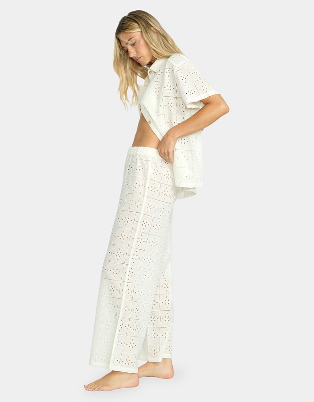 Billabong - Womens Eyelet Crush Cover Up Pants