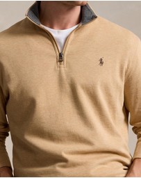 Polo Ralph Lauren - Luxury Jersey Quarter-Zip Pullover