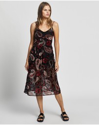 LENNI the label - Firefly Burnout Slip Dress