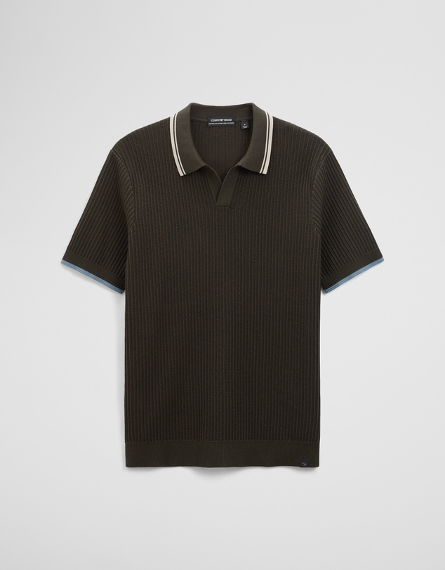 Country Road - Australian Good Earth Cotton Tapered Trophy Polo