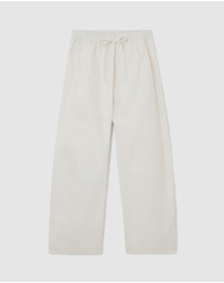 COS - Elasticated Barrel-Leg Trousers