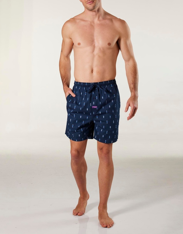 Mitch Dowd - Flint Cotton Sleep Short - Navy