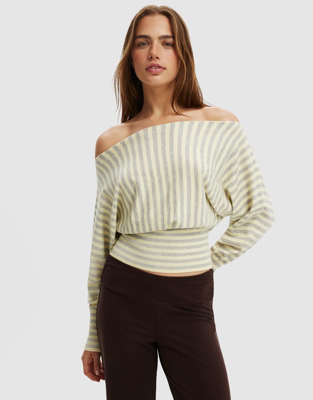 Cotton On - Everfine LS Batwing Knit Top