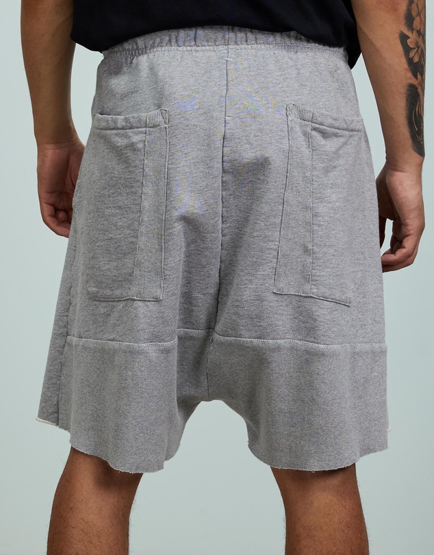 Surrounded By Ghosts - The Andesine Low Crotch French Terry Drawstring Shorts