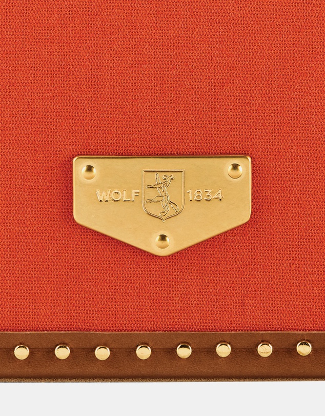 Wolf - Wolf Ida Trunk Jewellery Box Orange