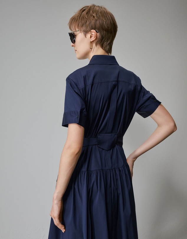 IDA+S - Chloe Navy Midi Dress