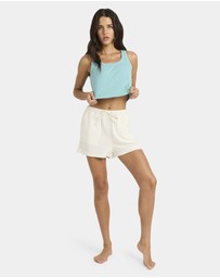 Billabong - Womens Wanderer Elastic Waist Shorts