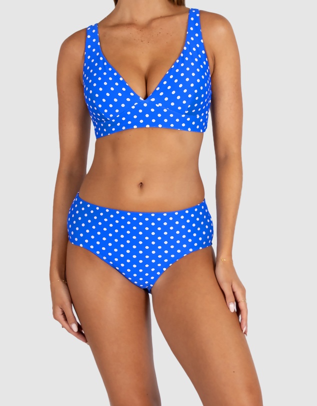 Baku Swimwear - Parisian Summer Mid Bikini Bottom