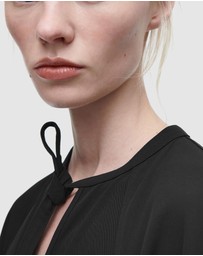 COS - Tie-Detail Maxi Dress