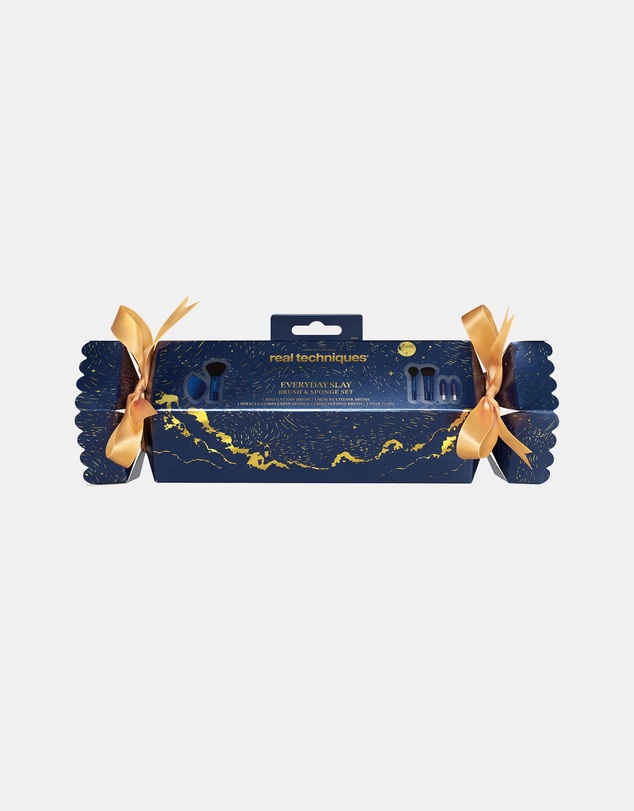Real Techniques - STARLIGHT GIFTING - Everyday Slay Brush & Sponge Set