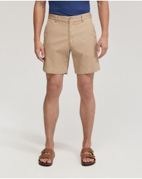 Oxford - Zeke Cotton Stretch Shorts