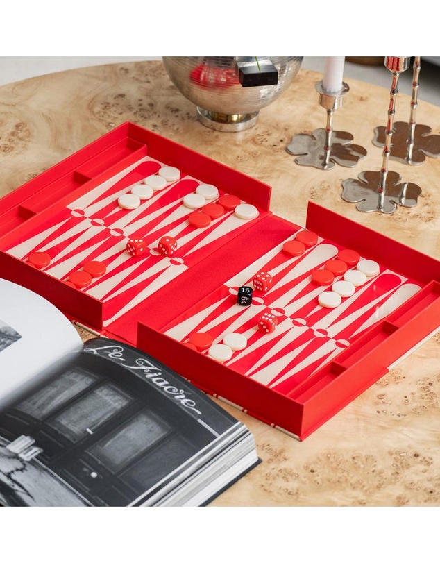 Printworks - Printworks Classic Art of Backgammon-Red Cream