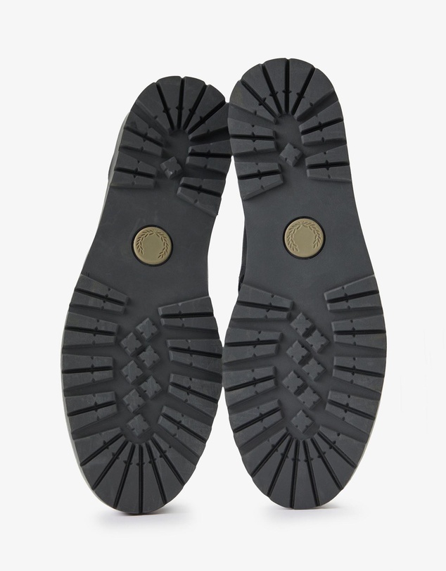 Fred Perry - Kenney Low Coated Suede Shoes - Unisex