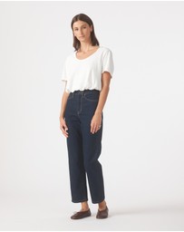 Outland Denim - Zoe High Straight Jean 28