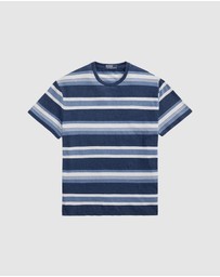 Polo Ralph Lauren - Classic Fit Striped Cotton-Linen T-Shirt