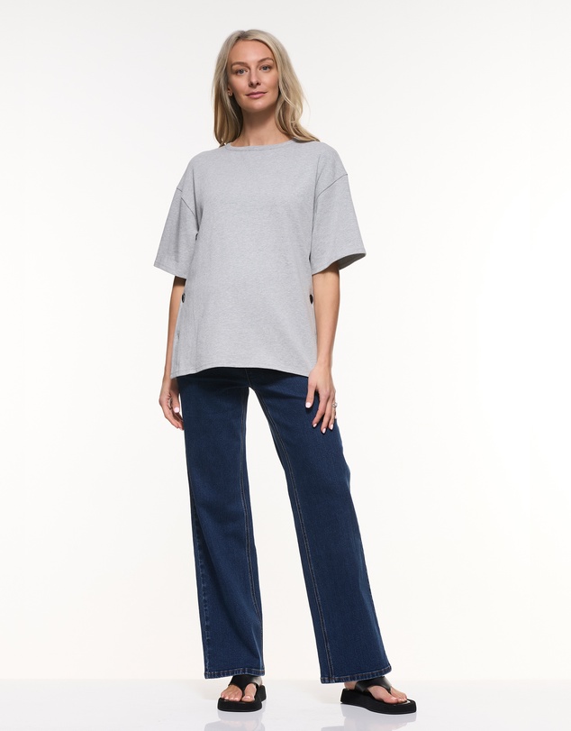 Soon Maternity - Straight Leg Overbelly Jeans