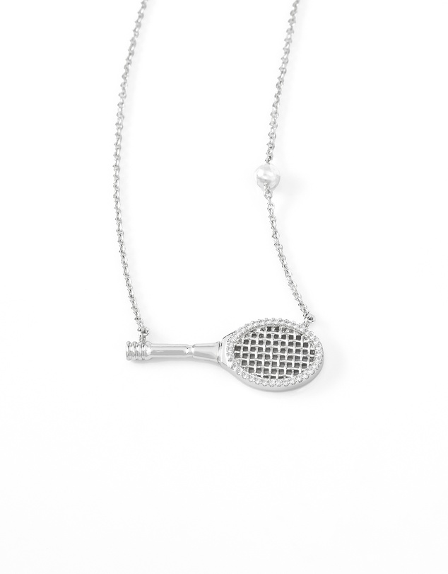 Wanderlust + Co - Tennis Your Way Necklace