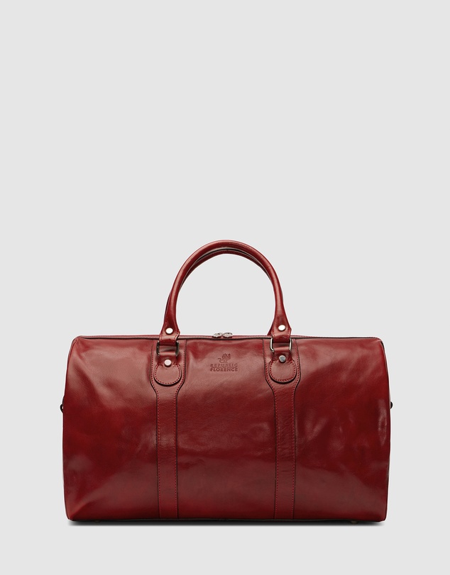 Republic of Florence - The Beltrami Red Weekender Bag