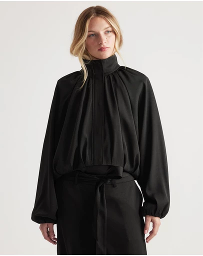 Decjuba - Stella Satin Bubble Jacket