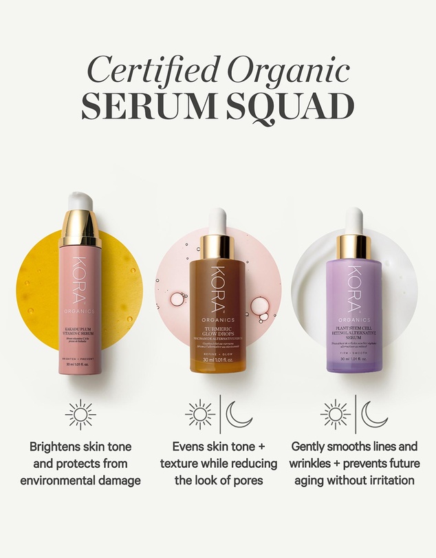 KORA Organics - Turmeric Glow Drops Niacinamide Alternative Serum